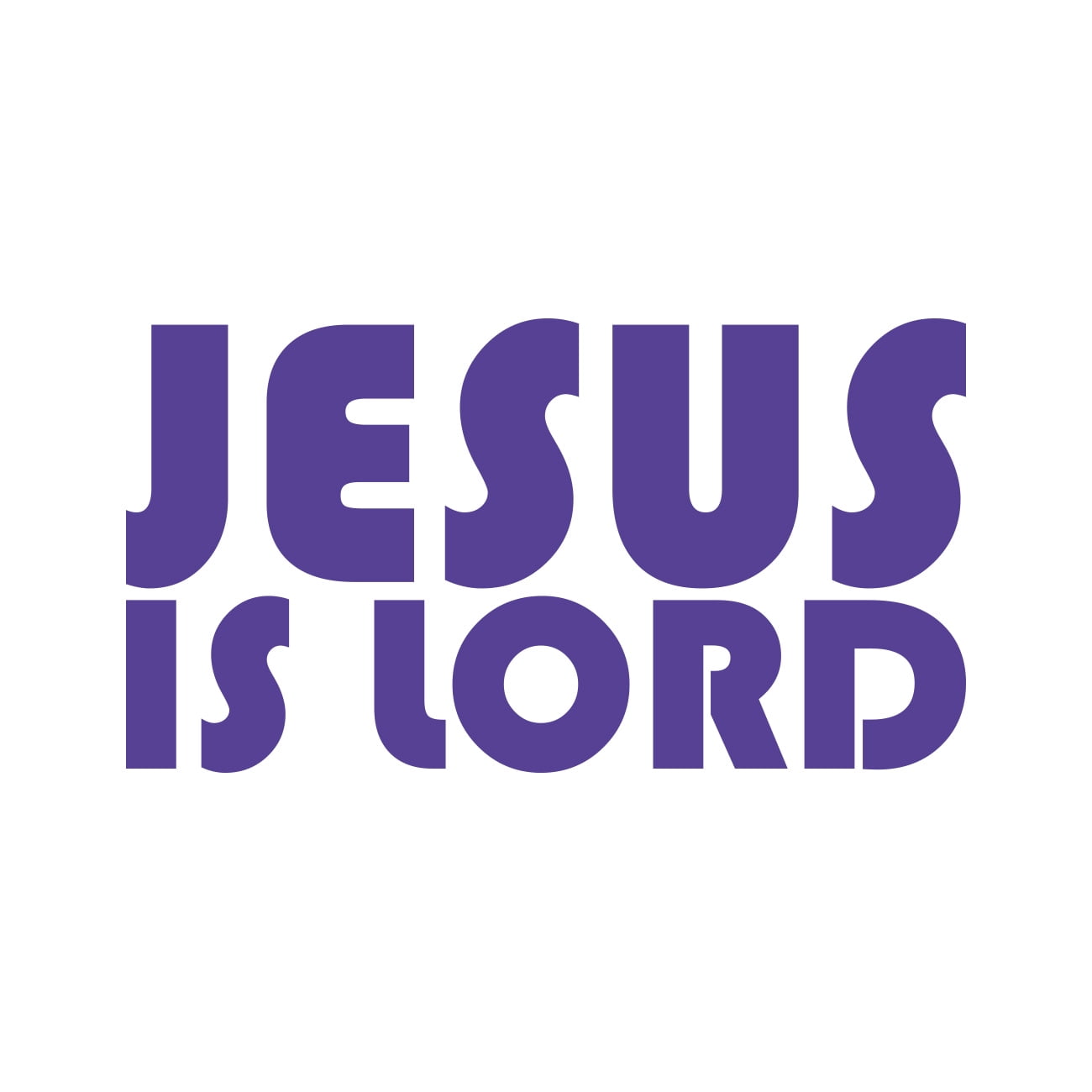 Jesus Is Lord Sticker Decal Die Cut - Self Adhesive Vinyl ...