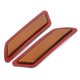 thumbnail image 2 of 2pcs Car Front Bumper Reflector Lights Side Marker Lamp Fit for F30 3-Series 2013-2015, 2 of 5