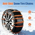 thumbnail image 4 of FYHALE Wheel Traction Straps	- Universal Anti-Skid Snow Tire Chains, 2026 New Emergency Traction Cables for Cars SUVs Trucks, Reusable Winter Safety Chains Snow Ice Mud (20pcs), 4 of 7