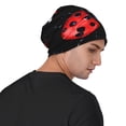 thumbnail image 4 of Naloa Beautiful Red Ladybug Soft Beanie Hat, Knit Beanie Daily Beanie in Fine Knit for Women Men Winter Travel, Outdoor, 4 of 7
