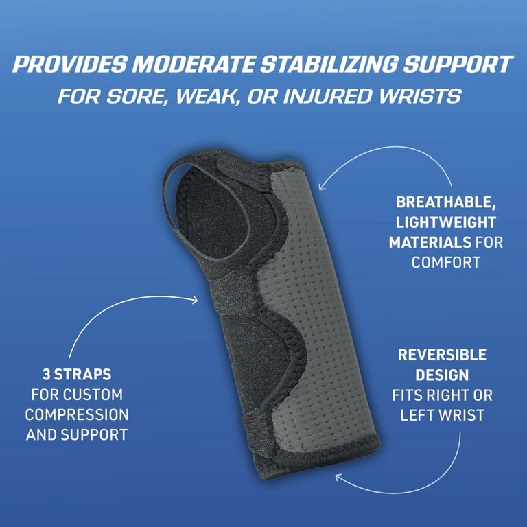 ACE Brand Reversible Wrist Brace, Ambidextrous Support photo 4