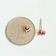 thumbnail image 3 of letairis Elegant Studs Earring For Woman Fashionable Choice For Any Occasion Red 1Set, 3 of 6