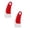 Red*2, variant on 1 Pcs Silicone Kitchen Scraper, Silicone Spatula, Dish Scraper for Cleaning Pans, Pots, Bowls, Silicone Kitchen Sraper, Non-stick Scraping Spatulas Tool 5.9"