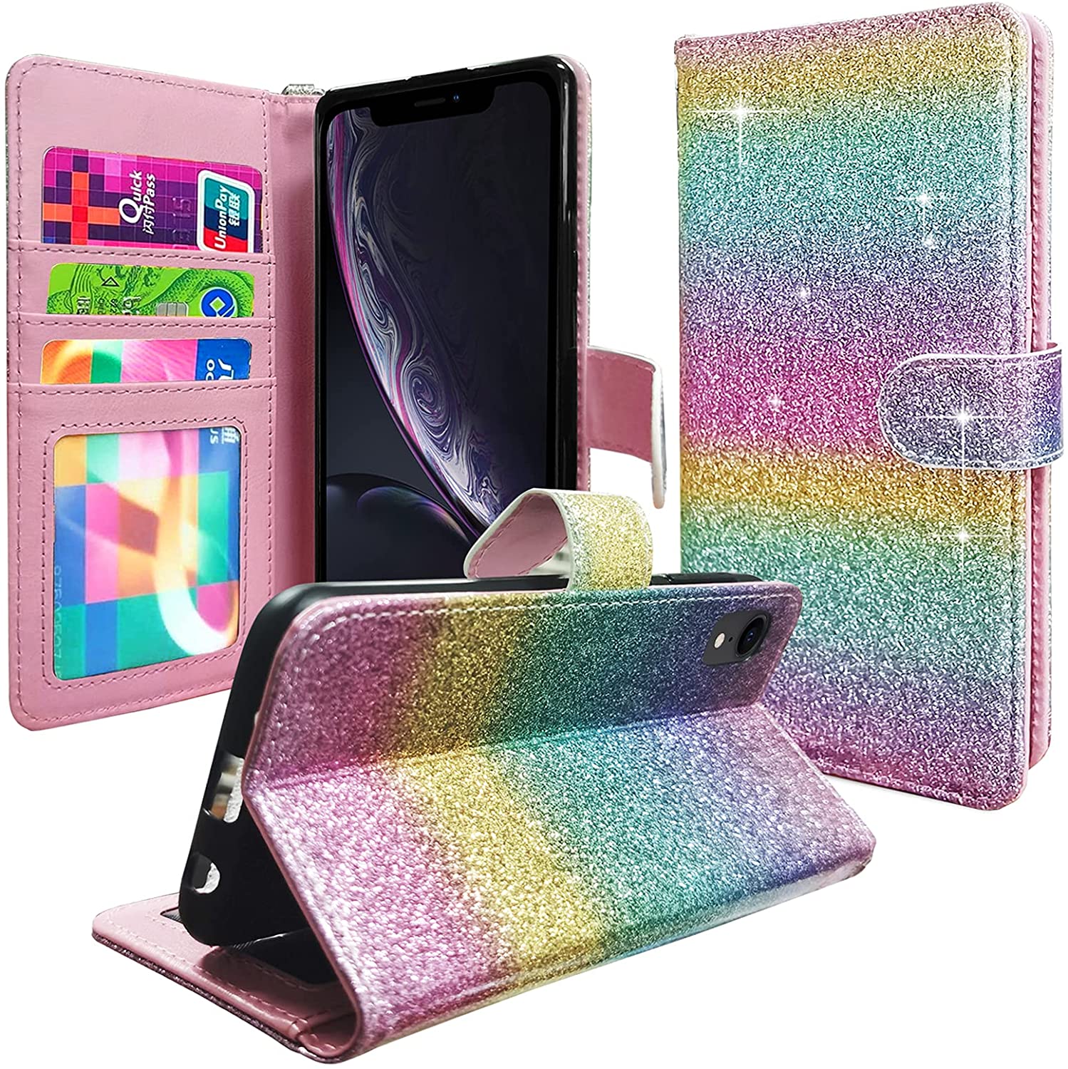 glitter wallet