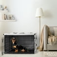 thumbnail image 2 of Sweet Jojo Designs Dachshund Cartoon Puppy Boy, Girl, Unisex/Gender Neutral Dog Crate Kennel Cover 36in., 2 of 6