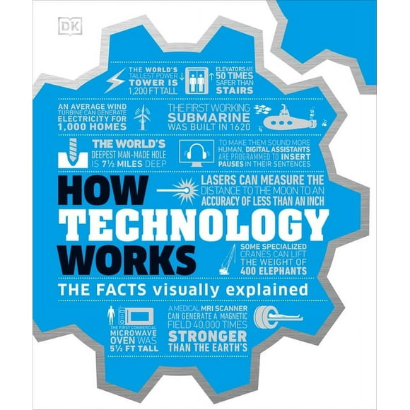 DK How Stuff Works: How Technology Works: The Facts Visually Explained (Hardcover)
