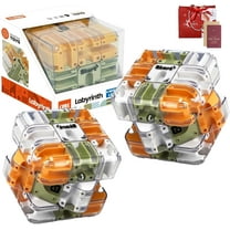 3D Rolling Ball Maze Cube - 2026 New Large Labyrinth 3D Puzzle Maze Cube for Spatial Awareness Brain Training