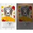 thumbnail image 2 of Caroline's Treasures BB2035CNL Saluki Thanksgiving Ceramic Night Light, 6x4x3", multicolor, 2 of 2