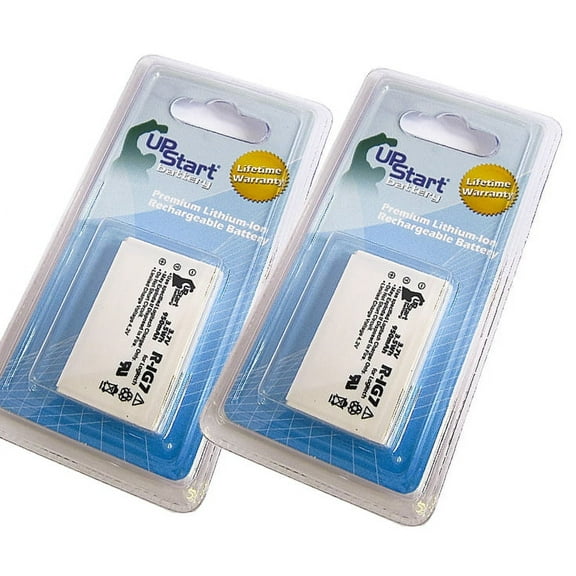 2x Pack - Logitech NTA2340 Battery - Replacement for Logitech Universal Remote R-IG7 Battery (950mAh, 3.7V Lithium-Ion)
