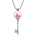 thumbnail image 1 of Collar Colgante Vintage Llavero de Plata Unbranded Tailandia arquitectura tradicional 50 cm, 1 of 3