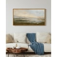 thumbnail image 6 of Drsoum 20x40in Natural Framed Landscape Large Canvas Wall Art Vintage Dusk in The Forest Classic Paints Farmhouse Bathroom Office Decor, 6 of 7