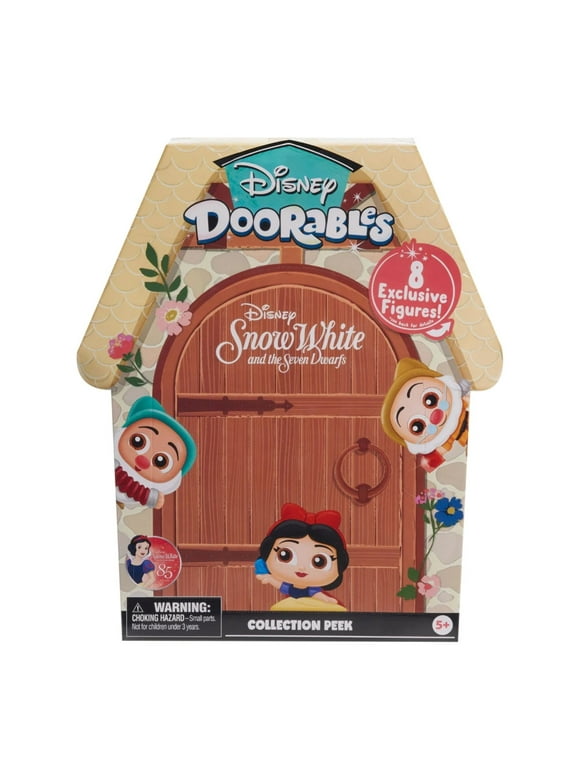 Disney Doorables Snow White Collection Peek, Officially Licensed Kids Toys for Ages 5 Up, Gifts and Presents