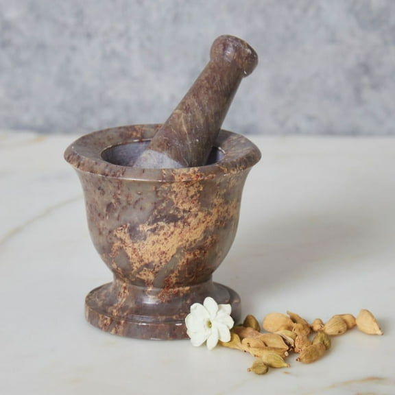 Mini Stone Dry Spice Mortar Pestle