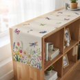 thumbnail image 6 of Table Runners 36 Inches Long Dress Scarves, Wildflowers Farmhouse Kitchen Table Runner, Short Coffee Tablerunners, Spring Vintage Tulip Butterfly Floral Leaf 13x36 Inch, 6 of 9