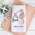 thumbnail image 1 of Serviette de Cuisine Personnalisée "Sea You At The Beach", 1 of 3