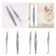 thumbnail image 5 of Tick Removal Tool Tick Tweezer Portable Tick Remover Extractor Lice Tweezers Tweezer Pvc Bag, 5 of 5