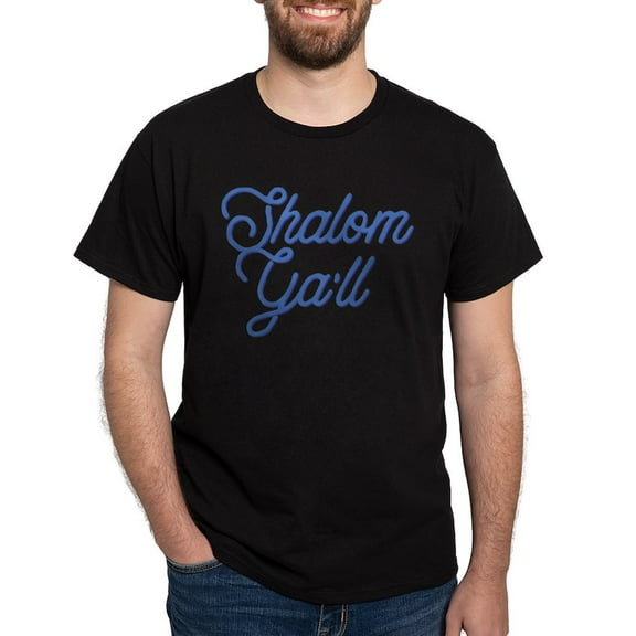 CafePress - Shalom Ya'll Dark T Shirt - Men's Classic Graphic Cotton T-Shirt