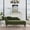 Olive Green, variant on Burgundy Velvet Chaise With Strong Support - Assurance Comfortable Rocker Quality Construction