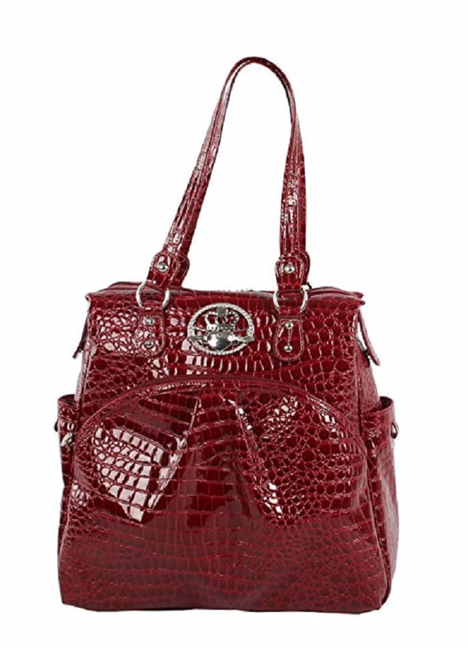 Kathy Van Zeeland Luggage Croco PVC 16\