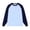 A-Blue610, variant on Bibifish Mens T-Shirts Contrast Raglan Sleeve Crew Neck Long Sleeve Plain Basic Undershirt Tees