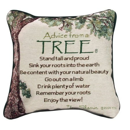 Manual Woodworkers & Weavers Advice from a Tree Throw Pillow