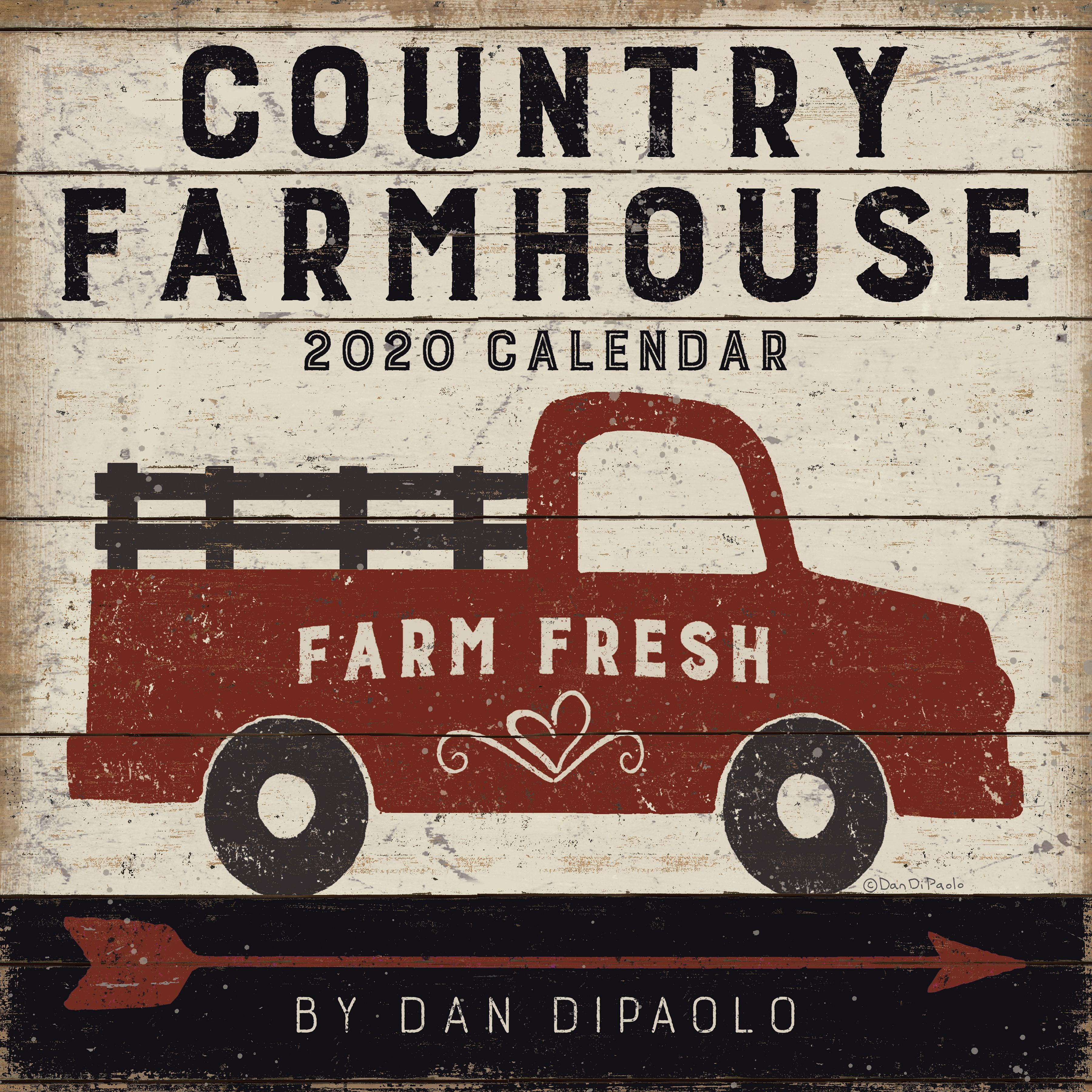 Country Farmhouse 2020 Wall Calendar (Other)