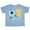 AE-Light Blue, variant on Rocket Space Ship Happy Third Birthday Boys or Girls Toddler T-Shirt