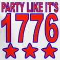 thumbnail image 3 of CafePress - Party Like Its 1776 Long Sleeve T Shirt - Women's Long Sleeve Graphic Casual T-Shirt, 3 of 4
