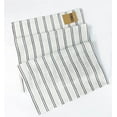 thumbnail image 5 of Fennco Styles Modern Striped Linen Blend Table Runner 16" W x 72" L - Grey Woven Table Cover for Home Décor, Dining Table, Banquets, Family Gathering and Special Events, 5 of 5