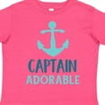 thumbnail image 4 of Inktastic Captain Adorable, Boat Anchor, Sailor, Sailing Boys Toddler T-Shirt, 4 of 5