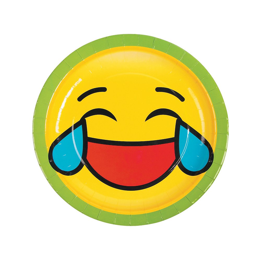 Emoji Dinner Plates 250 Party Supplies 250 Pieces