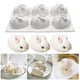 thumbnail image 1 of Moldes de silicona para decorar tartas en 3D, molde para postres con forma de conejo, 1 of 5