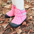 thumbnail image 6 of JAN & JUL Kid Girls Cozy Lightweight Snow Booties (Pink Rainbow, Size 10 Little Kids), 6 of 6