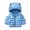 Sky Blue, variant on AJZIOJIRO Toddler Girls Boys Hooded down Jacket Outerwear Light Puffer Padded Jacket Bear Hoods for 9M-5Y