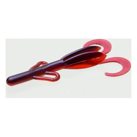 Zoom 042048-SP Baby Brush Hog Jig Trailer 4 12 Pack Tequila Sunrise