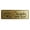 Brushed Gold, variant on Signs ByLITA Standard Little Disciples' Den Door or Wall Sign Easy Installation | Durable Construction | Religious Greetings | Sunday School Welcome Signs | Church | Faith Sign (Black /Gold) - Small