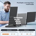 thumbnail image 4 of Extensor de pantalla para portátil UK BONITOYS 14 FHD 1080P Triple Screen, 4 of 6