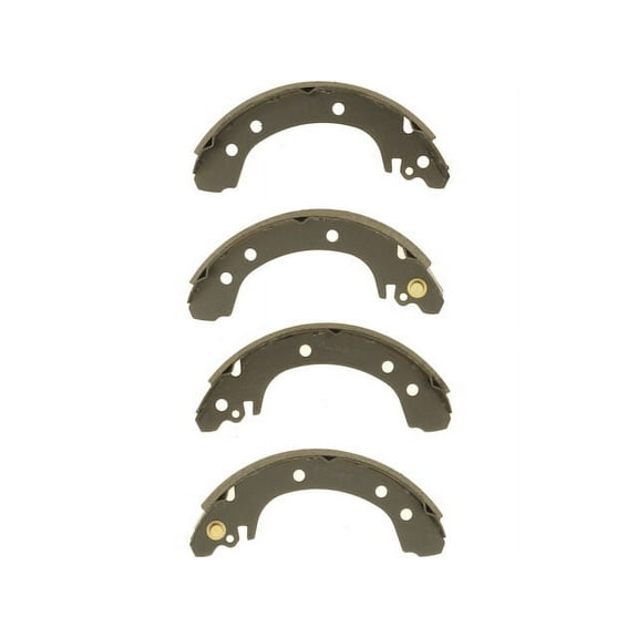 Rear Brake Shoe Set - Compatible with 1991 - 2002 Saturn SL2 Base 1992 1993 1994 1995 1996 1997 1998 1999 2000 2001