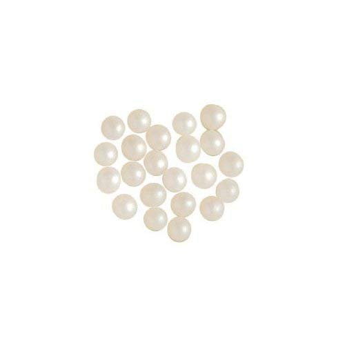 O'Creme White Edible Sugar Pearls Cake Decorating Supplies for Bakers:  Cookie, Cupcake & Icing Toppings, Beads Sprinkles For Baking, Certified,  Candy
