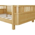 thumbnail image 6 of Sesslife Toddler Bed, Wood Twin Platform Bed Frame, Twin Size Bed Frame with Salts and Safety Fence for Boys Girls, Low Profile Bed Twin with Removable Guardrail, No Box Spring Needed, Natural, 6 of 10