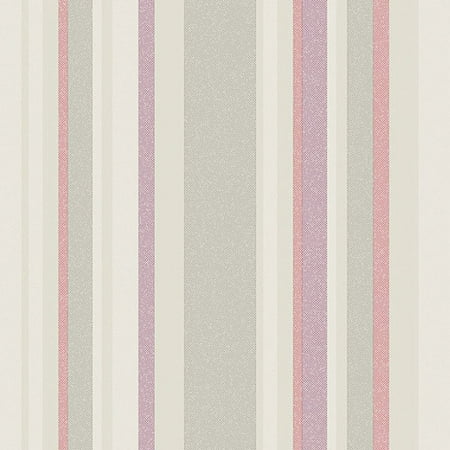Damask Stripes Wallpaper - Norwall Wallcoverings Inc VIntage Damask 32.7' x 20.5'' Raised Stripe Wallpaper