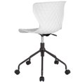 thumbnail image 2 of Brockton Contemporary Design Black Plastic Task Office Chair, 2 of 4