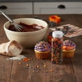 thumbnail image 3 of Pumpkins & Green, Purple and Black Sprinkles Mix 4.4 oz, Halloween Sprinkles For Cake Decorating, Baking, Ice Cream & More, The Hampton Candy Company, 3 of 8