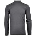 thumbnail image 1 of RAGMAN Suéter Cuello Levantado Hombre - Manga Larga Básico Cuello Levantado Regular, Jersey Sencillo, Color Sólido Gris oscuro S (Small), 1 of 3