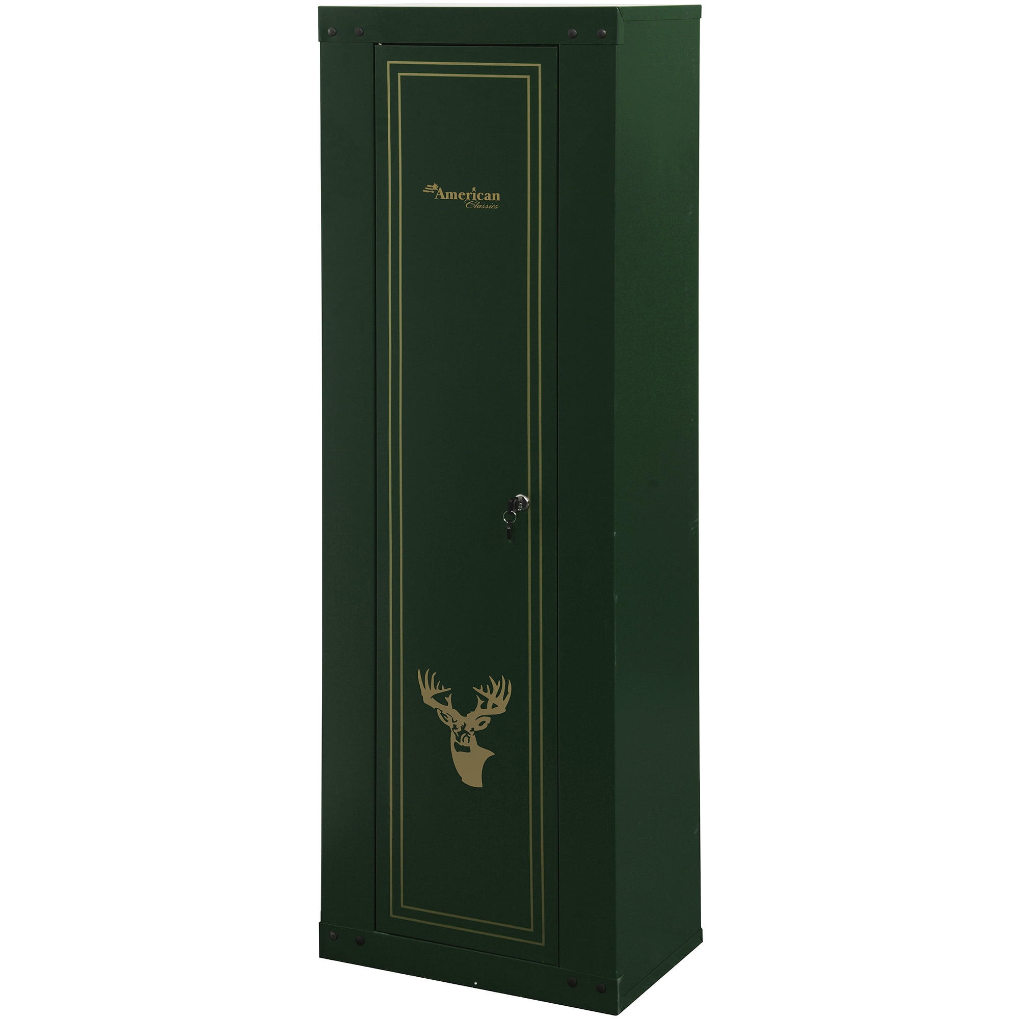 American Furniture Classics 8 Gun Metal Cabinet Walmart Com Walmart Com