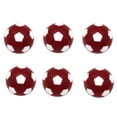 thumbnail image 1 of 6pcs Balones de Futbolín de 32mm Sunnimix Reemplazo Rojo Oscuro, 1 of 8