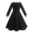 thumbnail image 2 of Black Cosplay Dress for Girls Halloween Costume Outfits 3-10 Year, 2 of 9