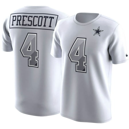 UPC 888841589041 product image for Nike Men's Dallas Cowboys Dak Prescott #4 Prism Player White T-Shirt | upcitemdb.com