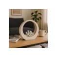 thumbnail image 2 of Elegant Ceramic Loop Decorative Object for Home Decor - Sculptural Accent for Bathroom Vanity, Office Desk, and Living Room Decor - Ornaments for Shelf Display and Coffee Table - 11", White, 2 of 12