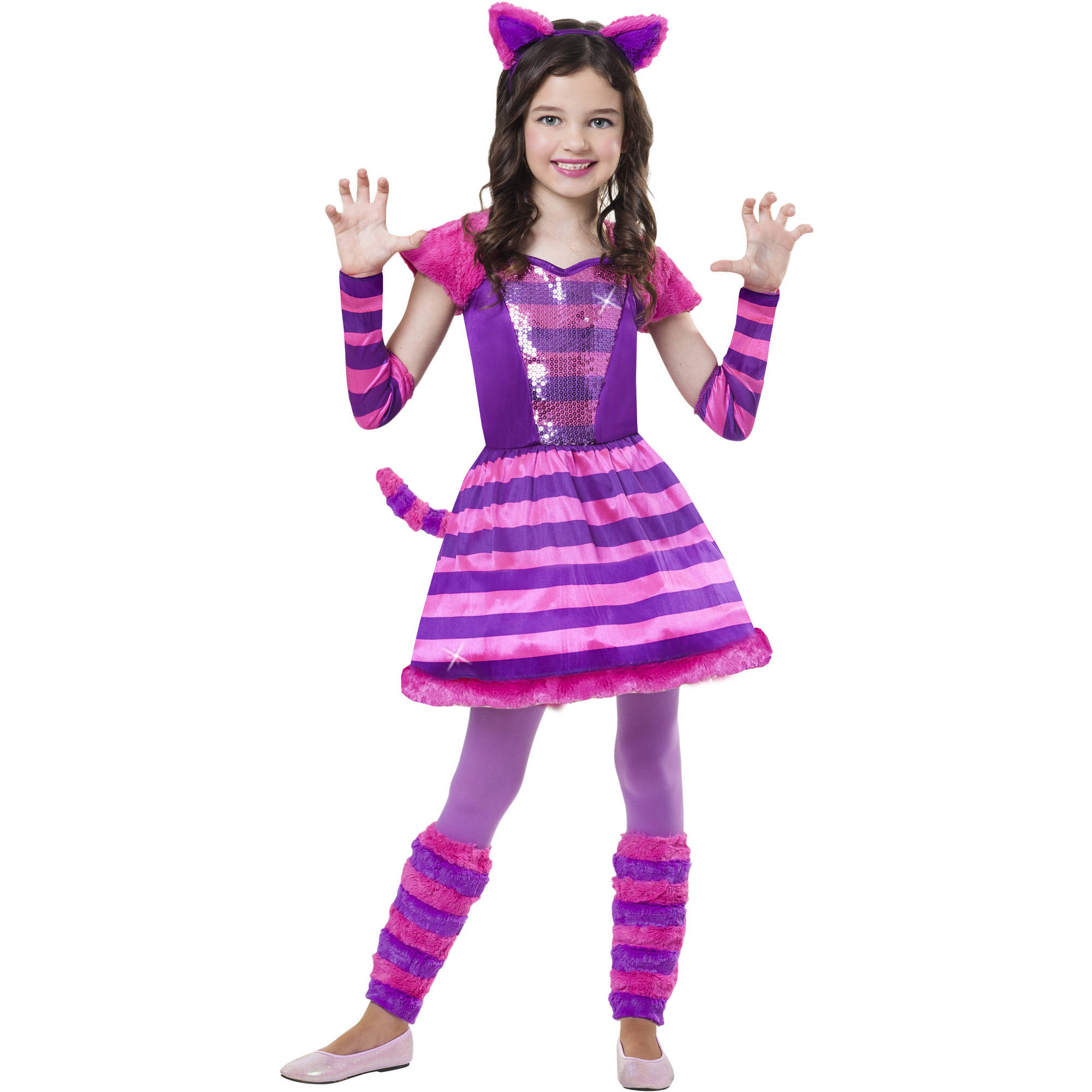 Cheeky Cheshire Child Halloween Costume.